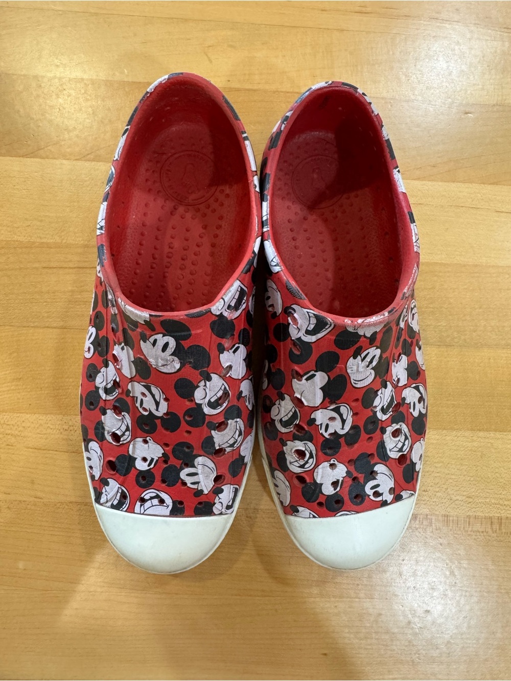 Native X Disney - Red Mickey Jefferson Shoes